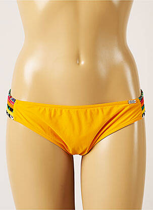 Bas de maillot de bain stretch culotte orange BANANA MOON femme