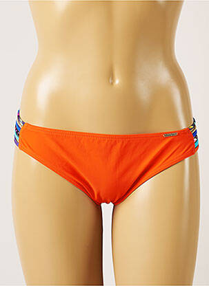 Bas de maillot de bain stretch culotte orange BANANA MOON femme