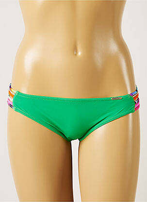 Bas de maillot de bain stretch culotte vert BANANA MOON femme