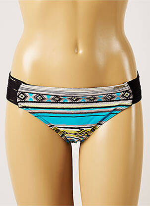 Bas de maillot de bain imprimé fantaisie culotte gris BANANA MOON femme