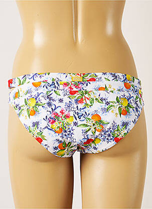 Bas de maillot de bain stretch culotte blanc BANANA MOON femme