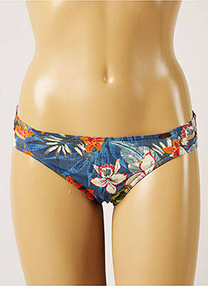 Bas de maillot de bain stretch culotte bleu BANANA MOON femme