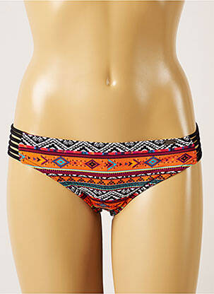 Bas de maillot de bain imprimé fantaisie culotte orange BANANA MOON femme