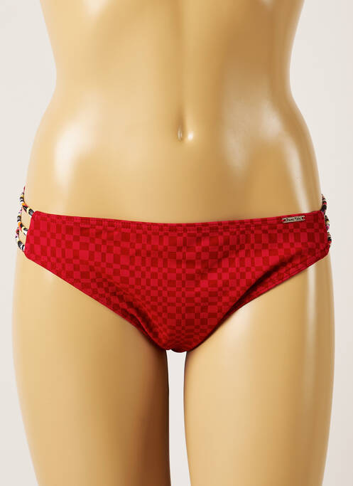 Bas de maillot de bain rouge BANANA MOON pour femme