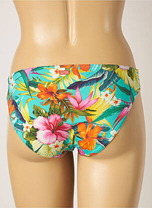 Bas de maillot de bain stretch culotte vert BANANA MOON femme