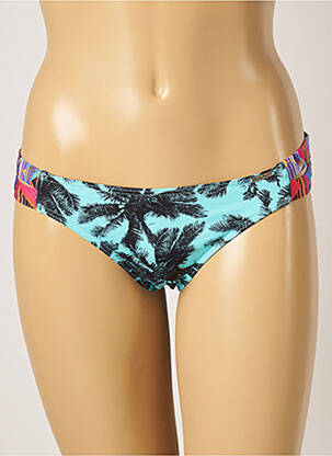 Bas de maillot de bain imprimé tie and dye culotte bleu BANANA MOON femme