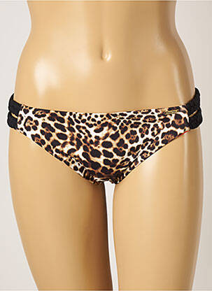 Bas de maillot de bain stretch culotte marron BANANA MOON femme