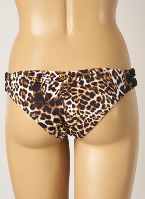 Bas de maillot de bain marron BANANA MOON pour femme