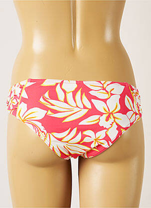 Bas de maillot de bain imprimé tie and dye culotte rose BANANA MOON femme