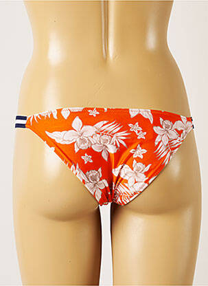 Bas de maillot de bain imprimé tie and dye bikini orange BANANA MOON femme