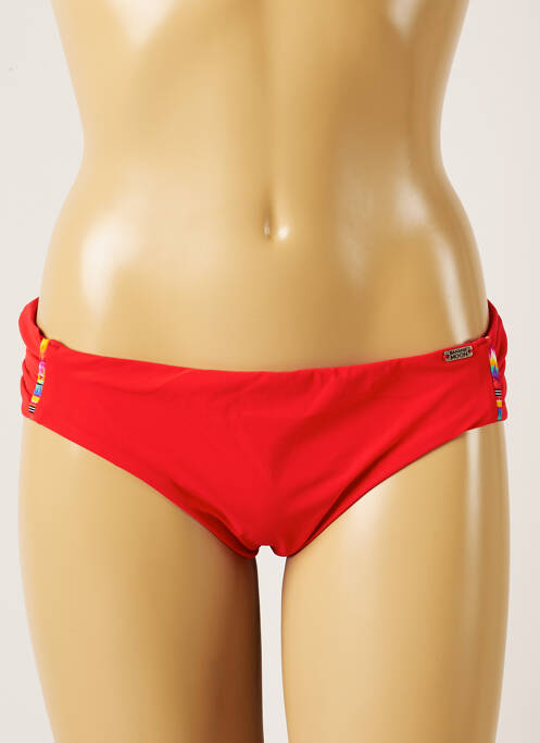 Bas de maillot de bain rouge BANANA MOON pour femme