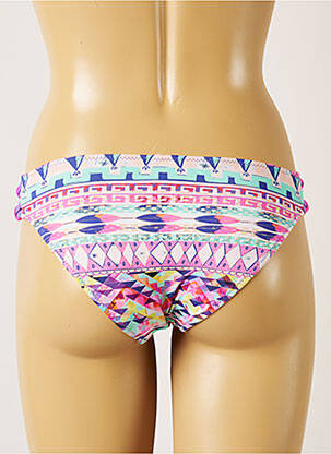 Bas de maillot de bain imprimé fantaisie bikini violet BANANA MOON femme