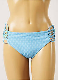 Bas de maillot de bain imprimé fantaisie culotte bleu BANANA MOON femme