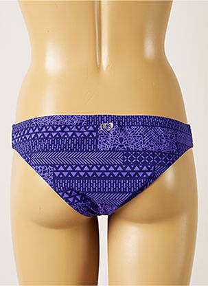 Bas de maillot de bain imprimé fantaisie bikini violet BANANA MOON femme