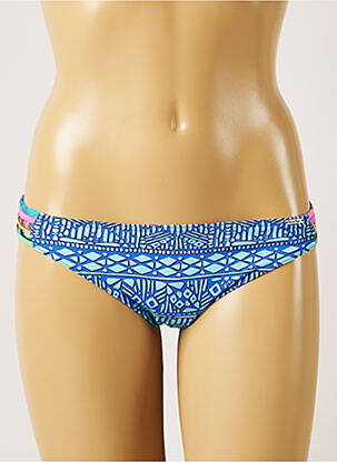 Bas de maillot de bain imprimé fantaisie bikini bleu BANANA MOON femme