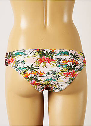 Bas de maillot de bain imprimé tie and dye bikini rose BANANA MOON femme