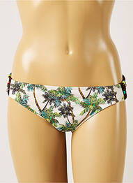 Bas de maillot de bain imprimé tie and dye bikini beige BANANA MOON femme
