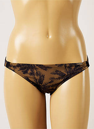 Bas de maillot de bain imprimé tie and dye bikini vert BANANA MOON femme