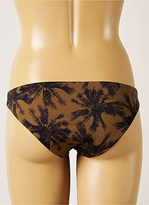 Bas de maillot de bain imprimé tie and dye bikini vert BANANA MOON femme