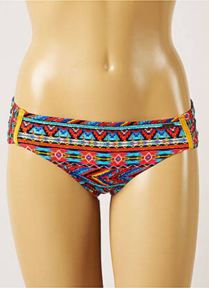 Bas de maillot de bain imprimé fantaisie culotte orange BANANA MOON femme
