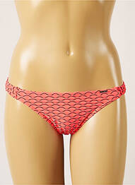 Bas de maillot de bain imprimé fantaisie culotte rose BANANA MOON femme