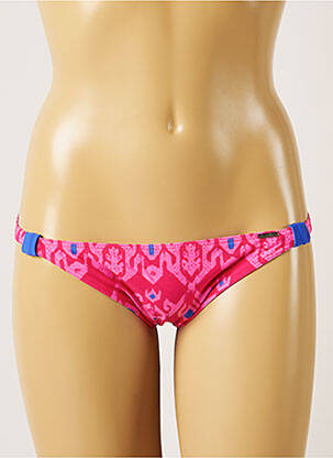 Bas de maillot de bain imprimé fantaisie bikini rose BANANA MOON femme
