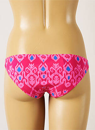 Bas de maillot de bain imprimé fantaisie bikini rose BANANA MOON femme