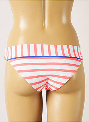 Bas de maillot de bain effet matière satinée culotte blanc BANANA MOON femme