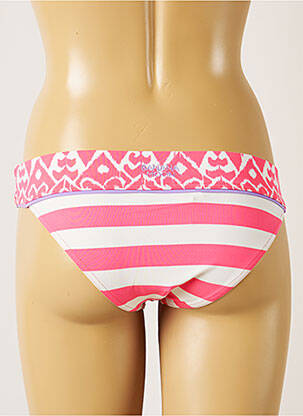 Bas de maillot de bain effet matière satinée culotte rose BANANA MOON femme
