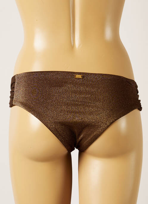 Bas de maillot de bain marron BANANA MOON pour femme