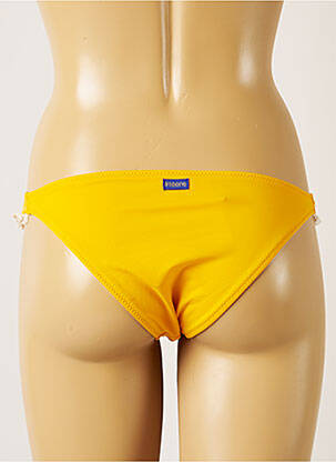Bas de maillot de bain stretch culotte jaune BANANA MOON femme