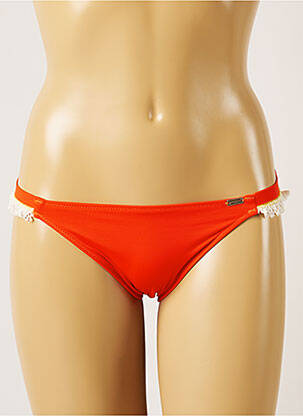 Bas de maillot de bain stretch culotte orange BANANA MOON femme