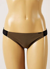 Bas de maillot de bain stretch culotte marron BANANA MOON femme