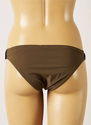 Bas de maillot de bain stretch culotte marron BANANA MOON femme