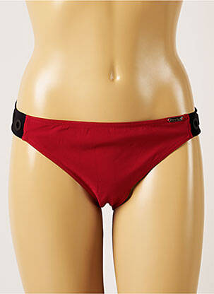 Bas de maillot de bain stretch culotte rouge BANANA MOON femme