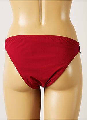 Bas de maillot de bain stretch culotte rouge BANANA MOON femme