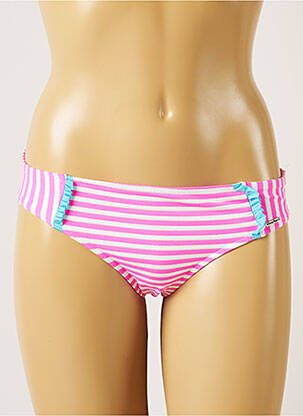 Bas de maillot de bain stretch culotte rose BANANA MOON femme