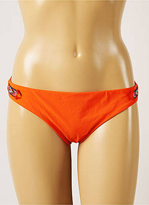 Bas de maillot de bain stretch culotte orange BANANA MOON femme