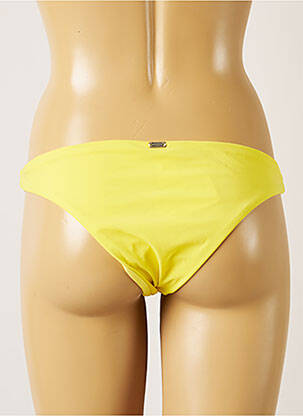 Bas de maillot de bain stretch culotte jaune BANANA MOON femme