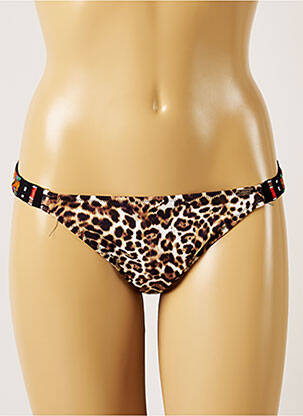 Bas de maillot de bain stretch culotte marron BANANA MOON femme