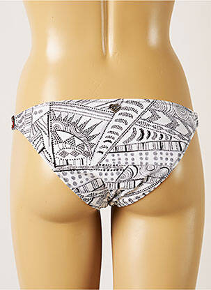 Bas de maillot de bain stretch culotte blanc BANANA MOON femme