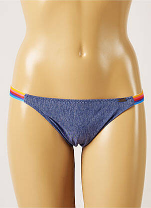 Bas de maillot de bain stretch culotte bleu BANANA MOON femme
