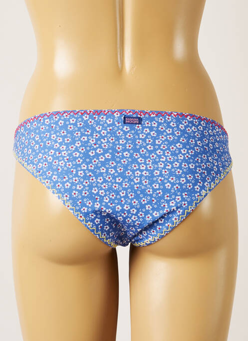 Bas de maillot de bain bleu BANANA MOON pour femme