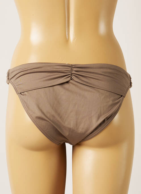 Bas de maillot de bain marron BANANA MOON pour femme