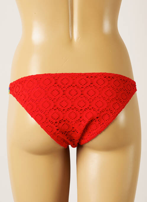 Bas de maillot de bain rouge BANANA MOON pour femme