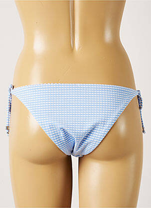 Bas de maillot de bain fermeture liens à nouer bikini bleu BANANA MOON femme