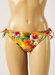 Bas de maillot de bain imprimé tie and dye bikini orange BANANA MOON femme