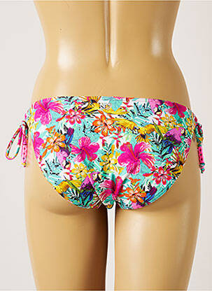 Bas de maillot de bain imprimé tie and dye bikini bleu BANANA MOON femme