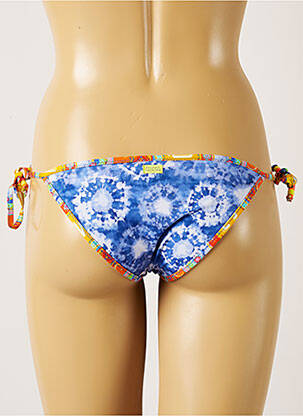 Bas de maillot de bain imprimé fantaisie bikini bleu BANANA MOON femme