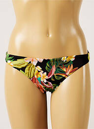 Bas de maillot de bain imprimé tie and dye culotte noir BANANA MOON femme